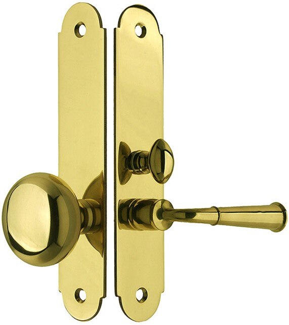 Buckingham Screen Door Mortise Lock Set With 1 1/2" Backset House of